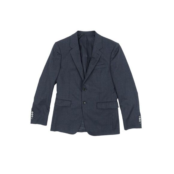 Theory Men's Chambers Clarke Micro Grid Suit Jacket - Eclipse Multi